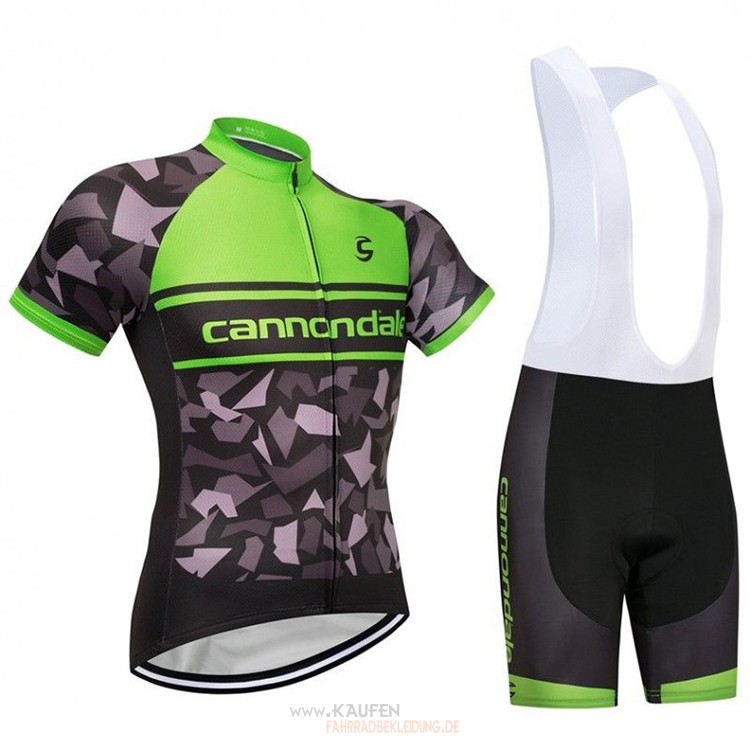 Cannondale Kurzarmtrikot 2018 Und Kurze Tragerhose Grun Und shwarz